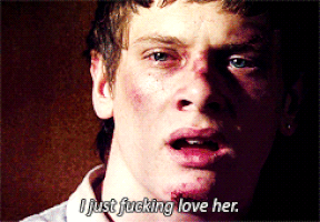 Boy saying he loves his girlfriend