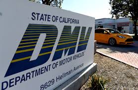 California Department of Motor Vehicles logo;
