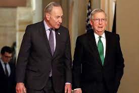 Senate Majority Leader Chuck Schumer Senate Minority Leader Mitch McConnell;