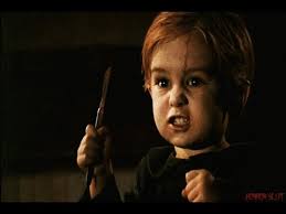 Pet Sematary Gage with a Scalpel in His Hand;