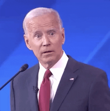 Joe Biden Lookinig Lost During A Debate;